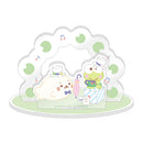 しろたん × はぴだんぶい アクリルジオラマ / しろたん×けろけろけろっぴ