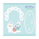 しろたん × はぴだんぶい アクリルジオラマ / しろたん×ハンギョドン