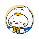 しろたん × はぴだんぶい ぷにぷに缶バッジ / しろたん×あひるのペックル