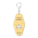 しろたん × はぴだんぶい モーテルキーホルダー / あひるのペックル