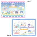 しろたん × はぴだんぶい クリアファイル