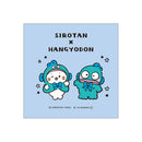 しろたん × はぴだんぶい ハンドタオル / しろたん×ハンギョドン