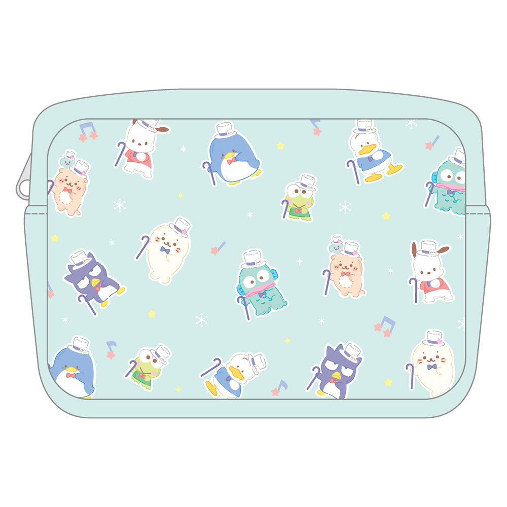 しろたん × はぴだんぶい ミニスクエアポーチ| アニメ グッズ 通販