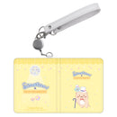 しろたん × はぴだんぶい 二つ折りパスケース / らっこいぬ