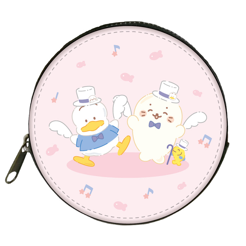しろたん × はぴだんぶい コインケース / しろたん×あひるのペックル