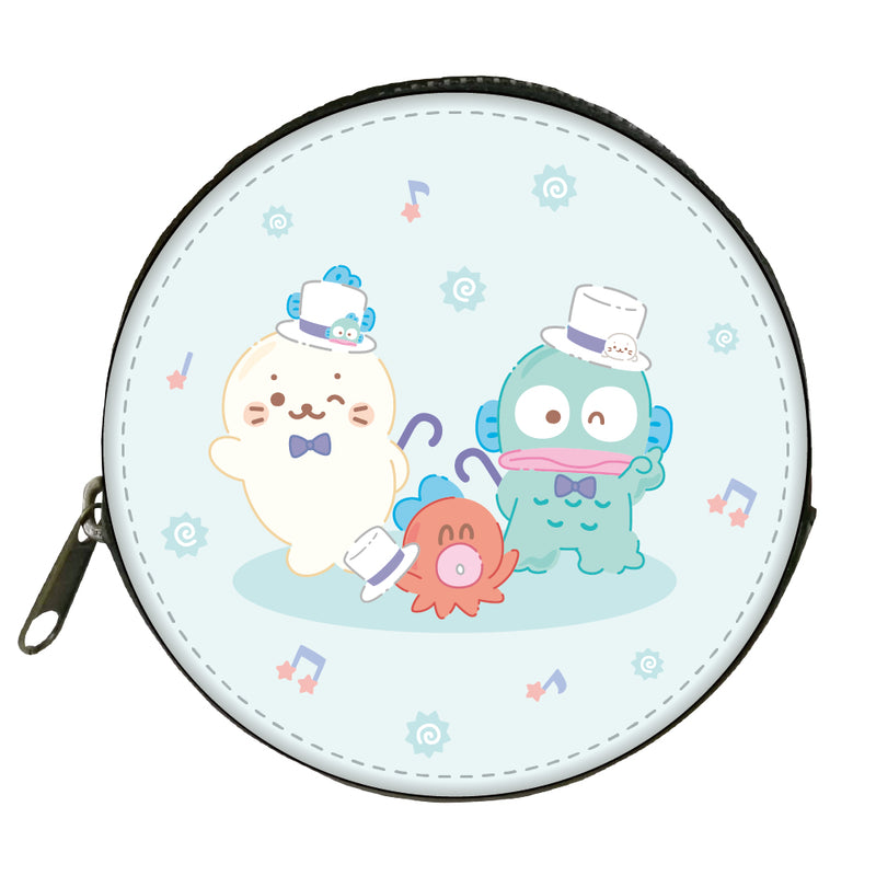 しろたん × はぴだんぶい コインケース / しろたん×ハンギョドン