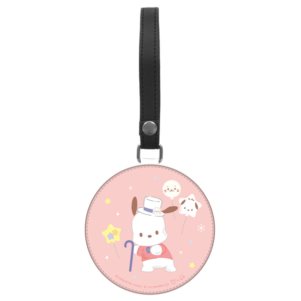 しろたん × はぴだんぶい ラゲッジタグ / ポチャッコ