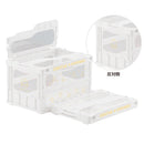 しろたん × はぴだんぶい 折りたたみコンテナ / あひるのペックル