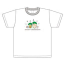 しろたん × はぴだんぶい Tシャツ / けろけろけろっぴ