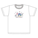 しろたん × はぴだんぶい Tシャツ / タキシードサム