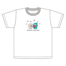 しろたん × はぴだんぶい Tシャツ / ハンギョドン