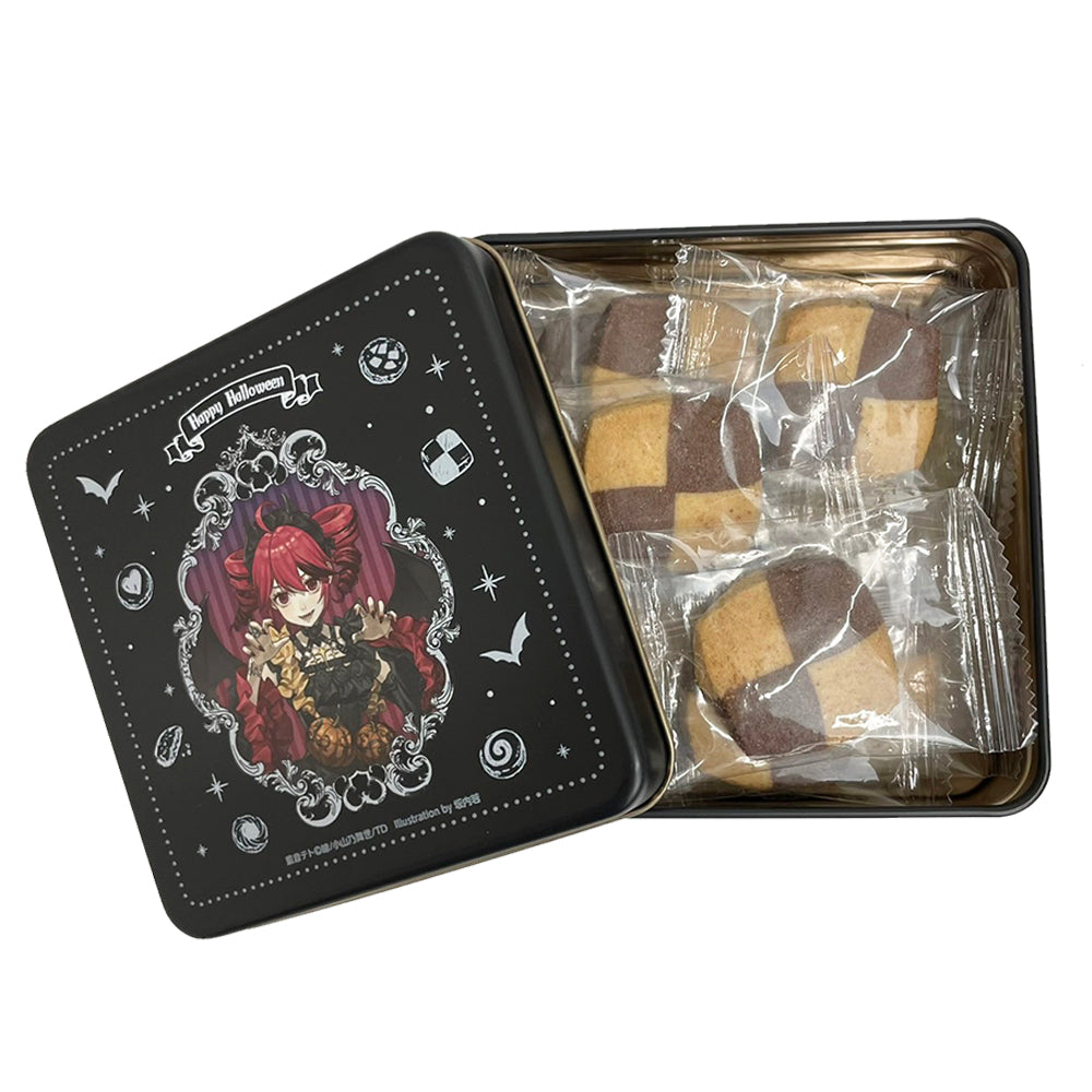 重音テト 缶入りクッキー