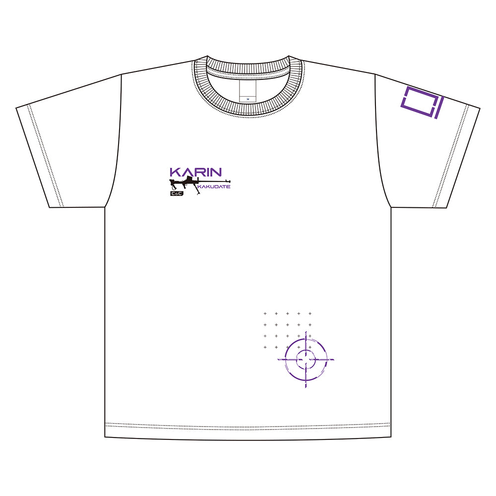 ブルーアーカイブ -Blue Archive- カリンのターゲットTシャツ| アニメ