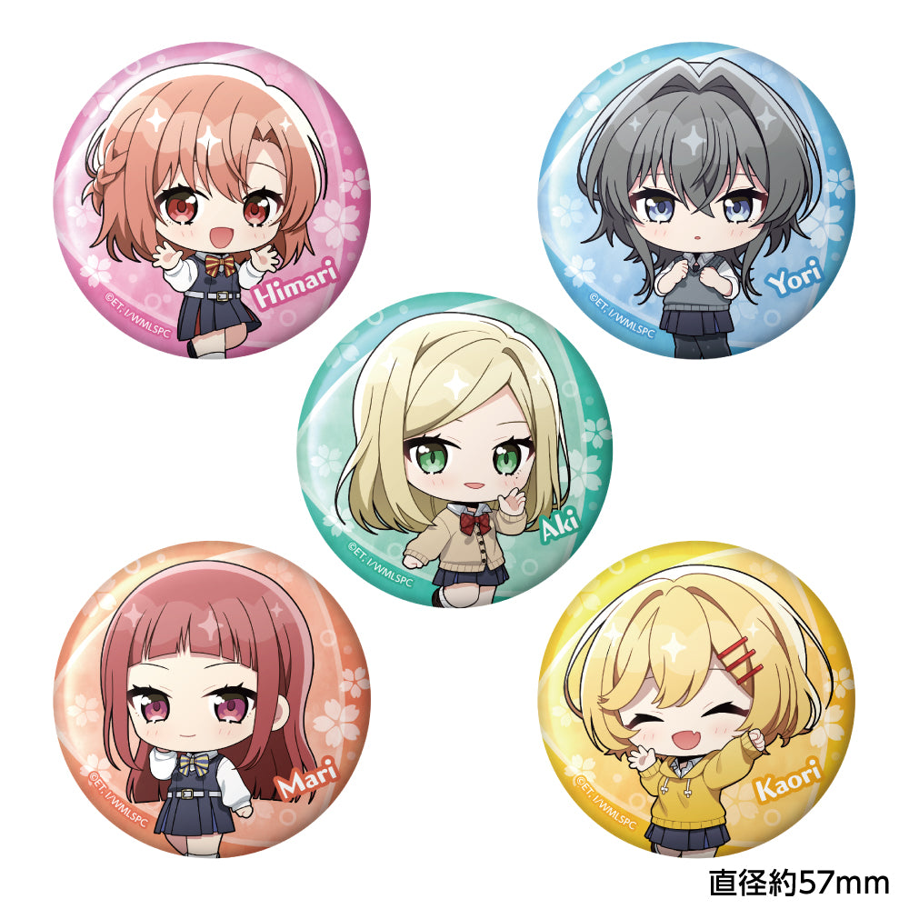 ささやくように恋を唄う トレーディングミニキャラ缶バッジ(BOX