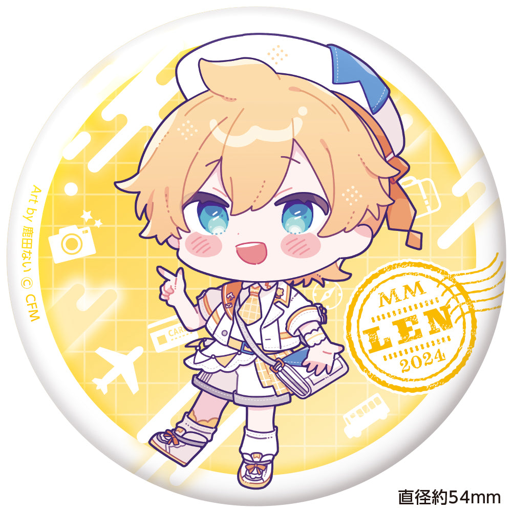 マジカルミライ 2024 鏡音リン 鏡音レン 缶バッジ 22点セット マジカルミライ2024 ぷにぷに缶バッジ / 鏡音レン 鹿田ないver