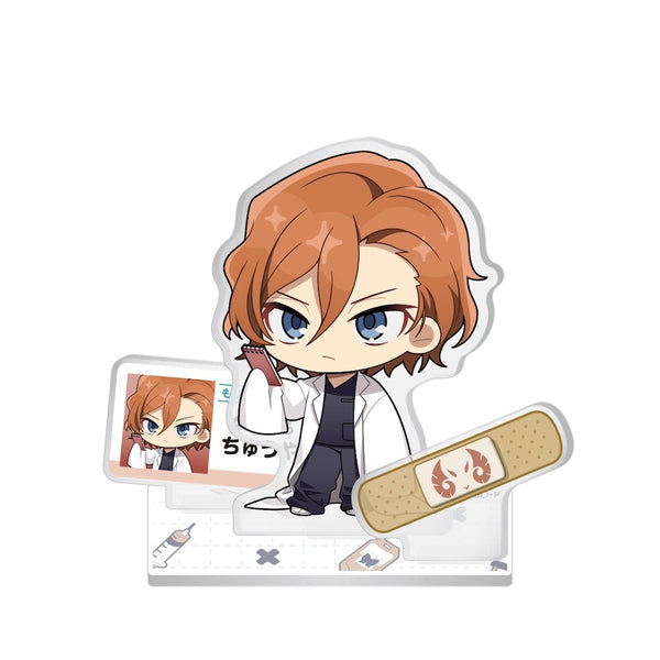 文豪ストレイドッグス もりしんりょうじょ 太宰治 セット 文豪ストレイドッグス アクリルジオラマ アクスタ 太宰治 もり