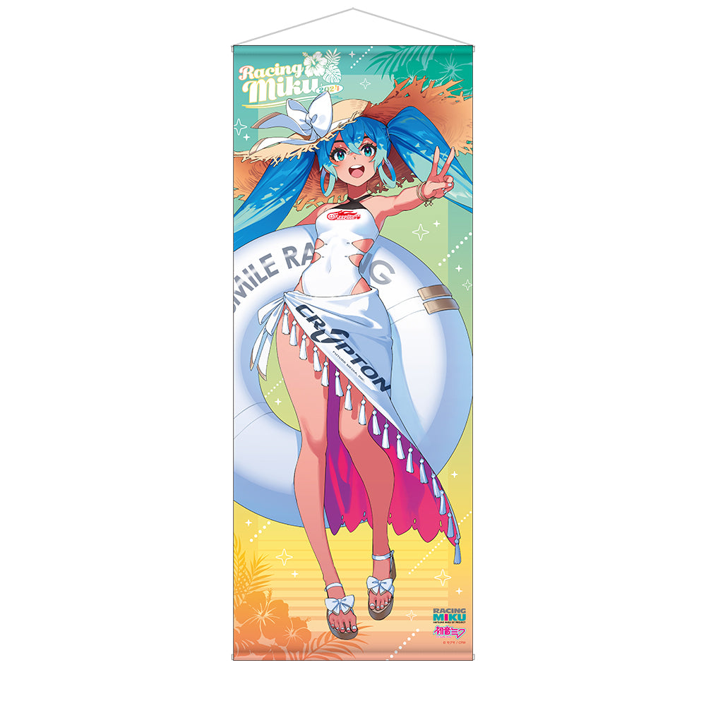 レーシングミク 2024 Tropical Ver. 等身大タペストリー| アニメ
