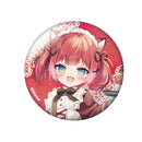 赤見かるび　おっきめキラキラ缶バッジ２個セット