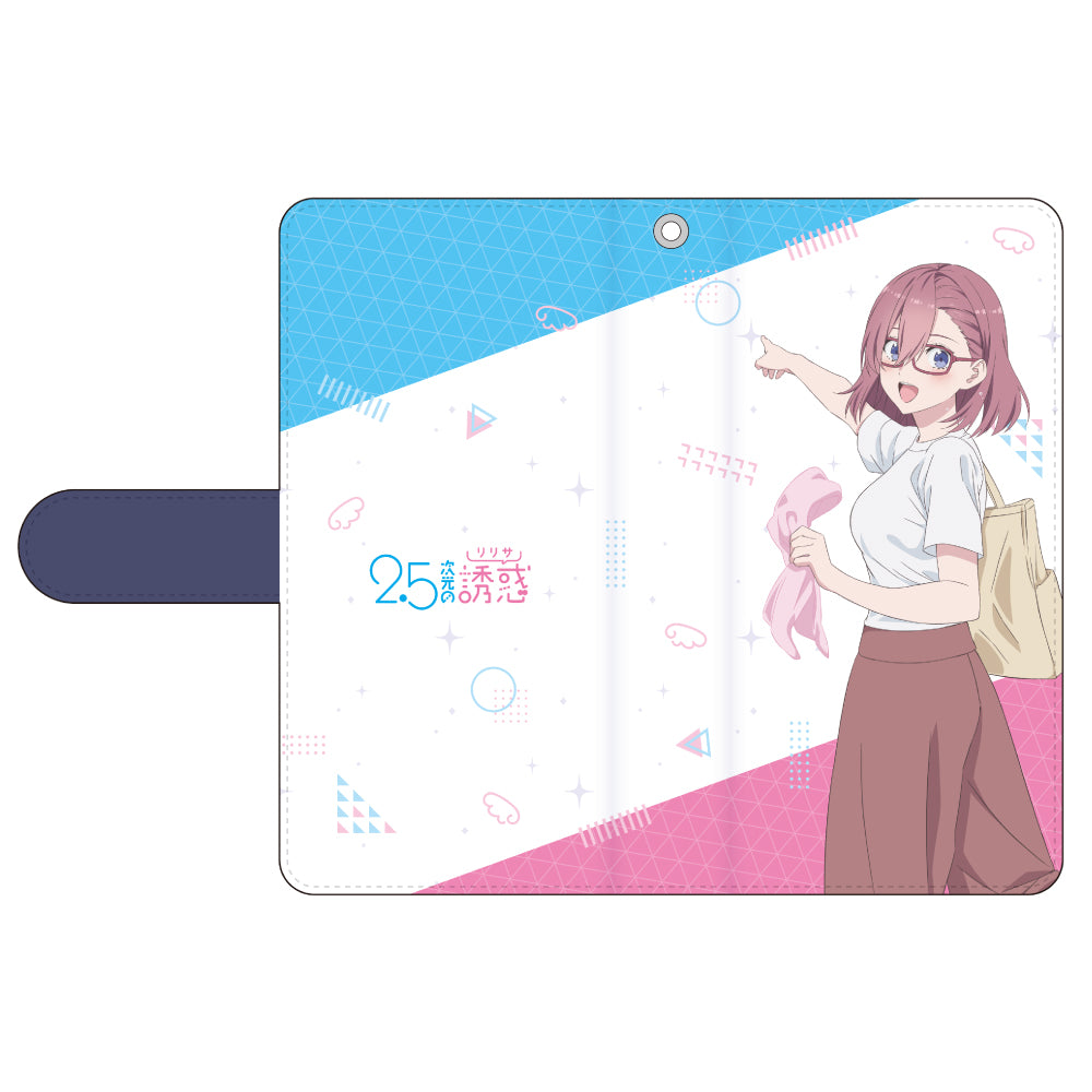 TVアニメ「2.5次元の誘惑」 描き下ろし手帳型スマートフォン