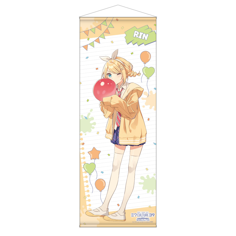 39Culture 2024 EXTRA FES 等身大タペストリー / 鏡音リン