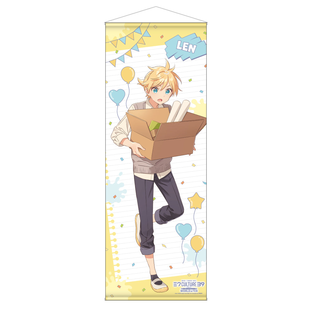 39Culture 2024 EXTRA FES 等身大タペストリー / 鏡音レン