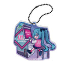 39Culture 2025 RETRO ホログラムアクリルキーホルダー / 初音ミク