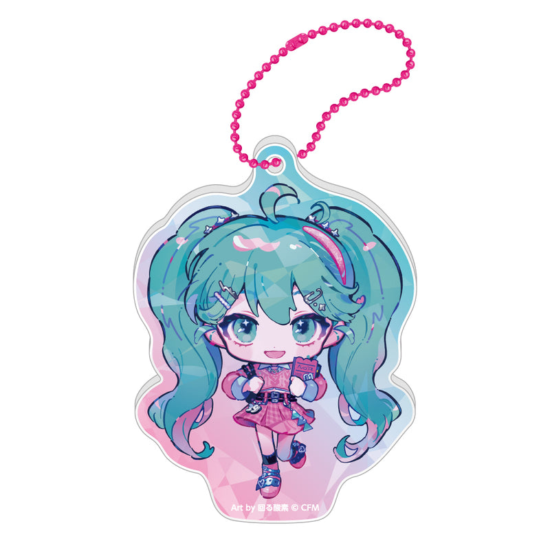 初音ミク ビックアクリルキーホルダー プチシリーズ アクキー