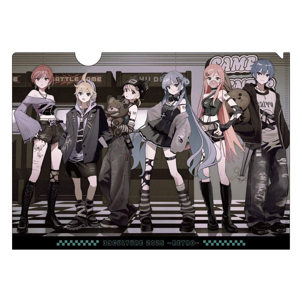 39Culture 2025 RETRO クリアファイル| アニメ グッズ 通販