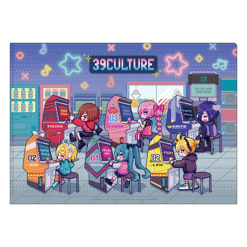 39Culture 2025 RETRO クリアファイル| アニメ グッズ 通販