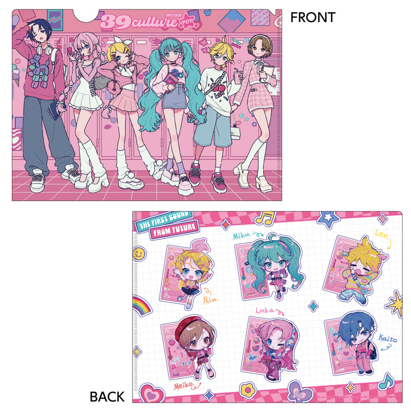 とくびぐみ フェス 2025 クリアファイル ファイルセット まとめ売り 特典 初音ミク クリアファイル akiba culture fashion| アニメ グッズ