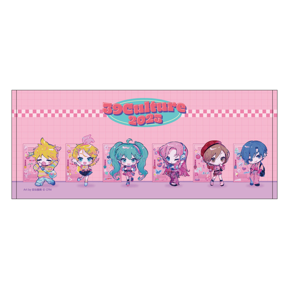 39Culture 2025 POP フェイスタオル