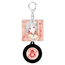 ラブライブ！蓮ノ空女学院スクールアイドルクラブ 描き下ろしジャケット風レコードキーホルダー／夕霧 綴理