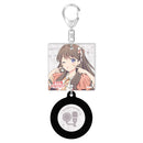 ラブライブ！蓮ノ空女学院スクールアイドルクラブ 描き下ろしジャケット風レコードキーホルダー／藤島 慈