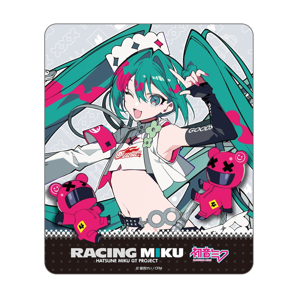 痛車 初音ミク マグネットステッカー ダイカット カーマグネット レーシングミク 2025Ver. マグネットカーステッカー| アニメ グッズ