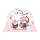 しろたん×初音ミク　ちびキャラアクリルジオラマ / 巡音ルカ