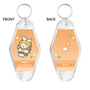 しろたん×初音ミク　モーテルキーホルダー / 鏡音リン