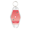 しろたん×初音ミク　モーテルキーホルダー / MEIKO