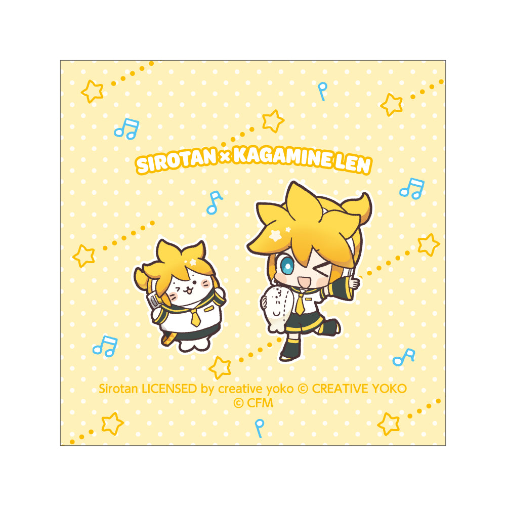 初音ミク 初音みっくす KEI ミニタオル 鏡音リン 鏡音レン 初音ミク