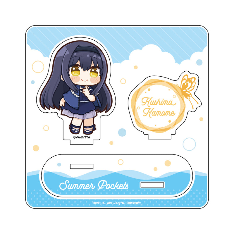 Summer Pockets アクスタ+アクリルコースター Summer Pockets REFLECTION BLUE サマポケ サマーポケッツ