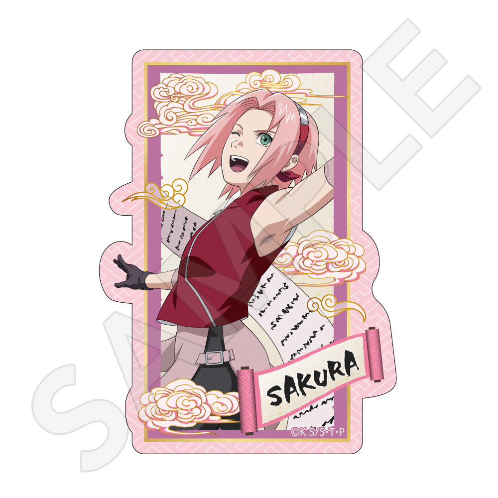☆ナルト～疾風伝～ キャラクターカード（春野サクラ・キラ）Sー０２（単品）☆ NARUTO-ナルト- 疾風伝 トラベルステッカー / 春野サクラ| アニメ
