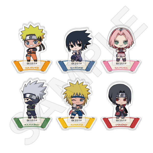 NARUTO-ナルト- 疾風伝 トレーディングちびキャラアクリルスタンド(BOX)
