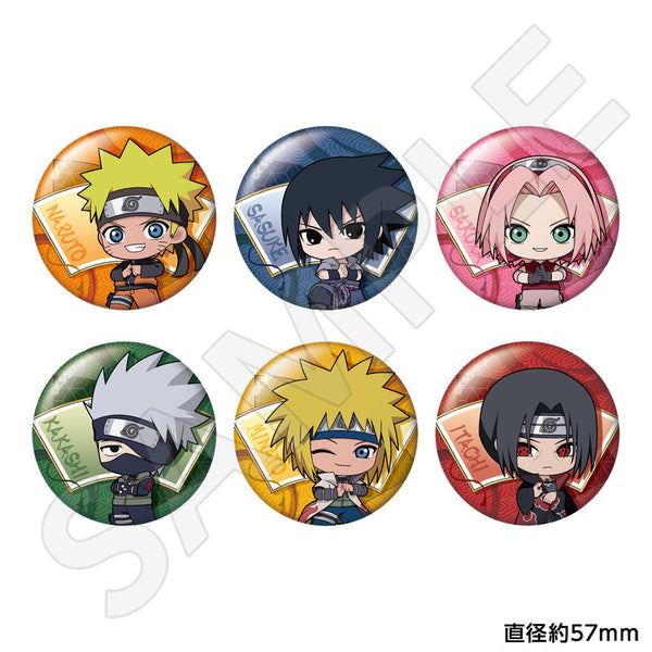 NARUTO-ナルト- 疾風伝 トレーディングちびキャラ缶バッジ(BOX)