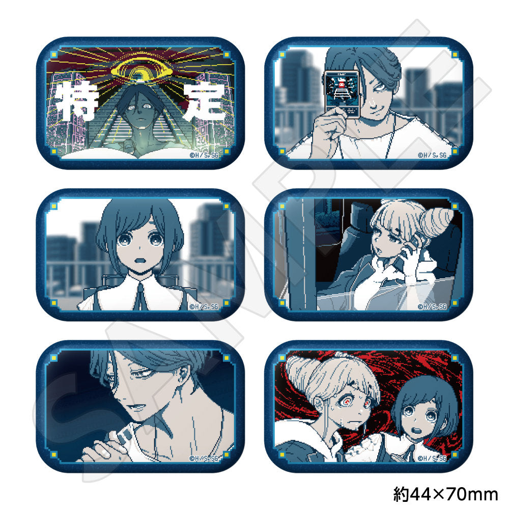 都市伝説解体センター トレーディングスクエア缶バッジ(BOX)| アニメ