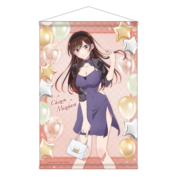 彼女、お借りします 水平線と水着の彼女 WonderGOO特典 B2タペストリー 駿河屋 -<中古>桜沢墨 B2タペストリー 「PS4/Switchソフト 彼女