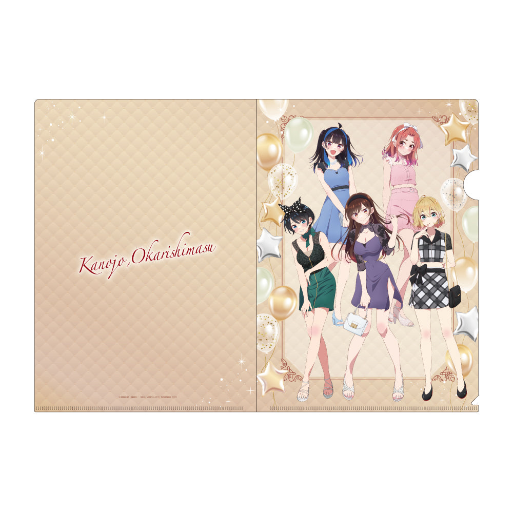 彼女、お借りします 描き下ろしクリアファイル