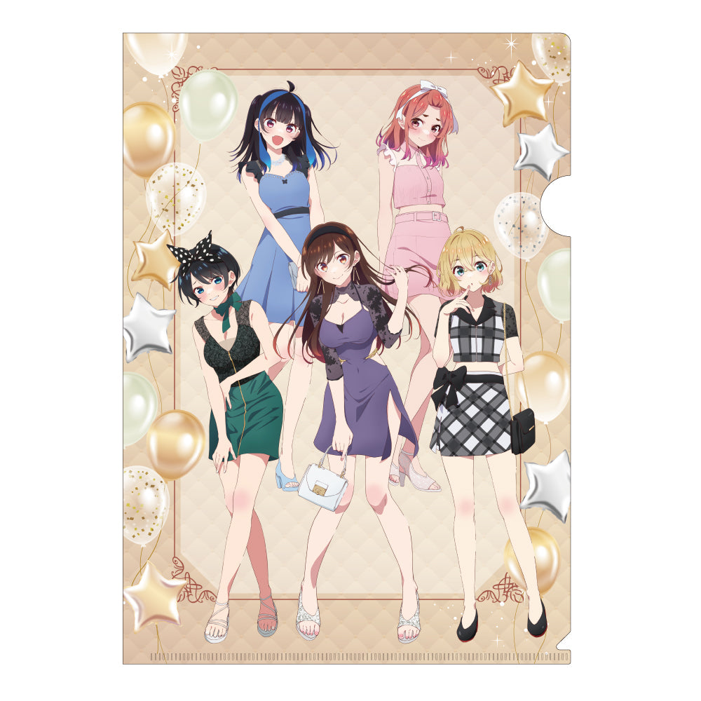 彼女、お借りします 描き下ろしクリアファイル| アニメ グッズ