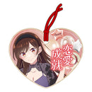 彼女、お借りします 描き下ろし絵馬風ストラップ ドレスver. / 水原千鶴