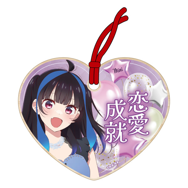 彼女、お借りします 描き下ろし絵馬風ストラップ ドレスver