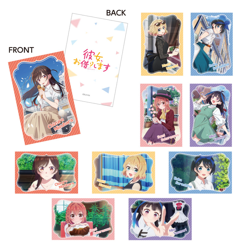 彼女、お借りします。　キラカード　ホロカード　レアカード　☆No.04★ 彼女、お借りします トレーディングメタリックカード(単品