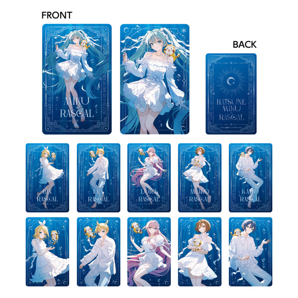 初音ミク　シナモロール　ラスカル　セット 初音ミク×ラスカル 2025 きらきらカードコレクション（単品）| アニメ